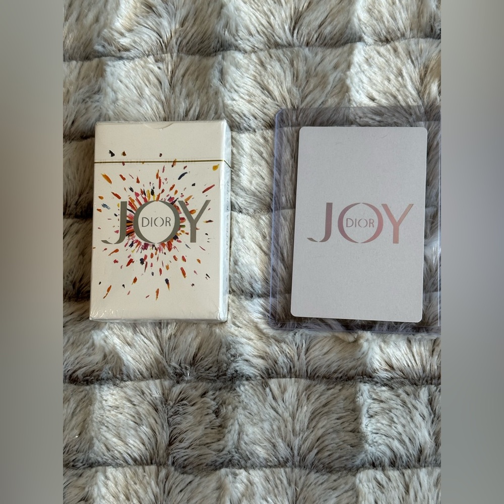 Dior Joy Playing Card, Queen of Spade